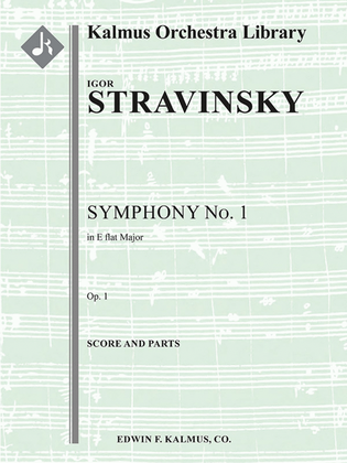 Symphony No. 1 in E-flat, Op. 1