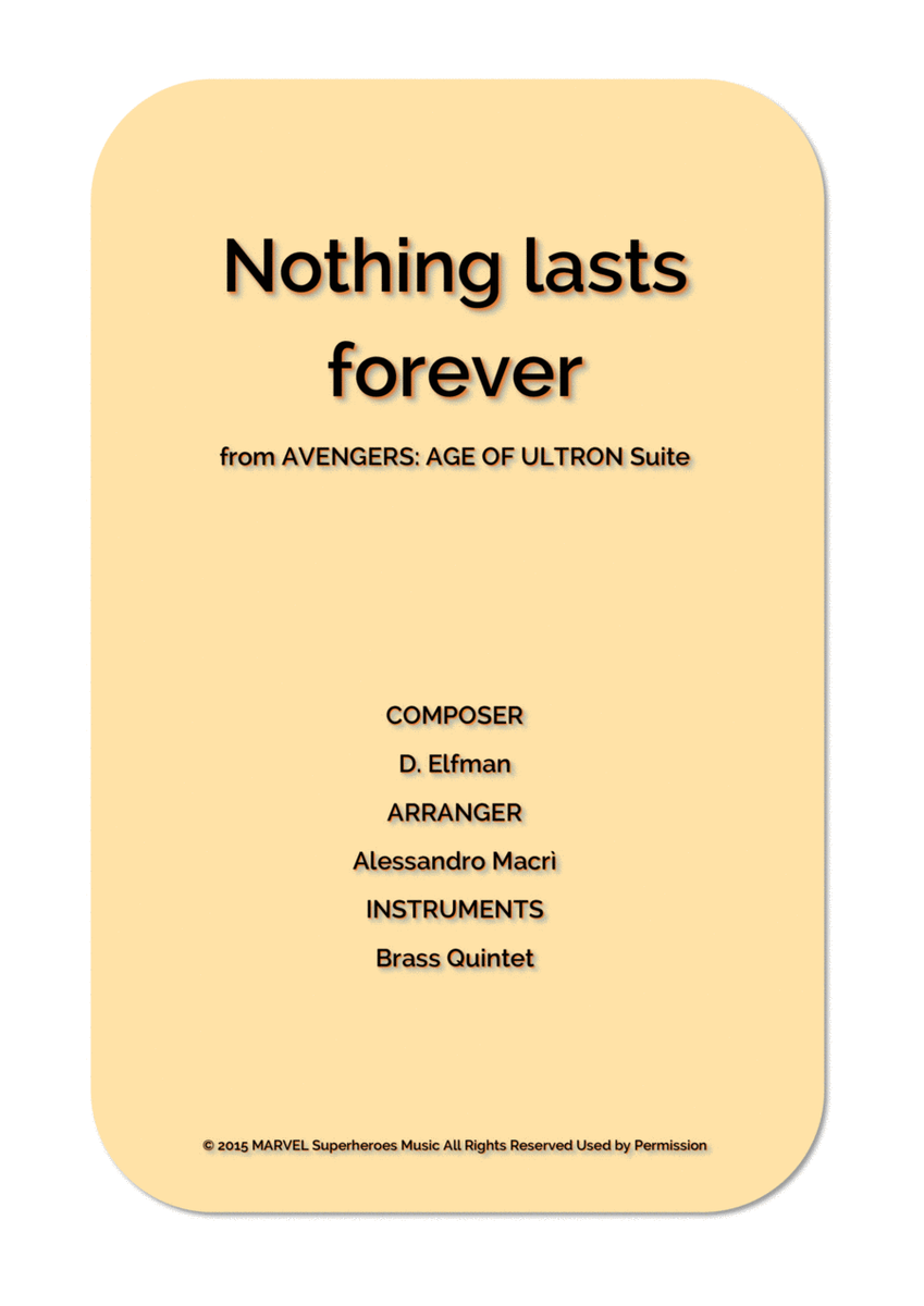 Nothing Lasts Forever image number null