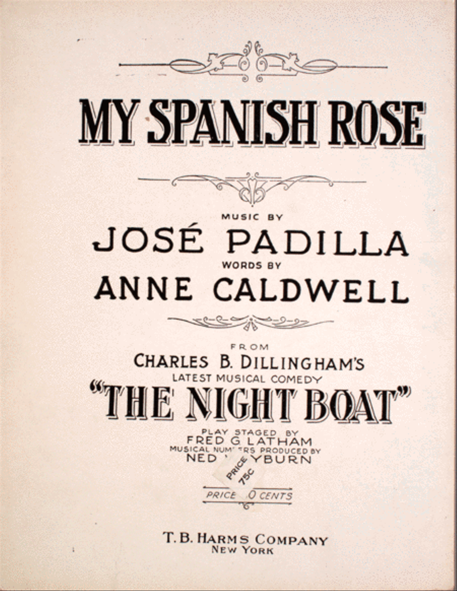 My Spanish Rose Voice scores gallery preview page 1