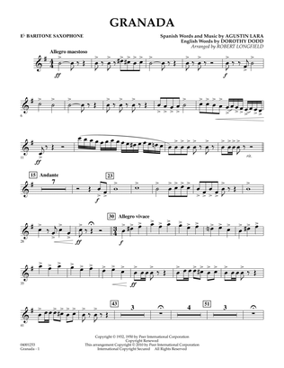 Granada - Eb Baritone Saxophone