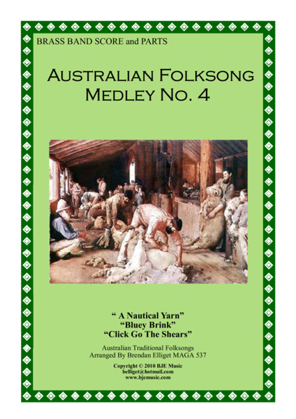 Australian Folksong Medley No. 4 - Brass Band image number null