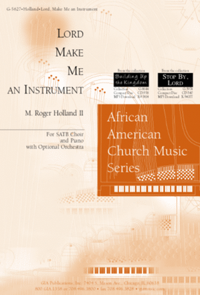Book cover for Lord, Make Me An Instrument - Full Score and Parts