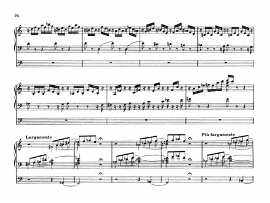 Franck: Complete Organ Works, Volume IV Choir scores gallery preview page 2