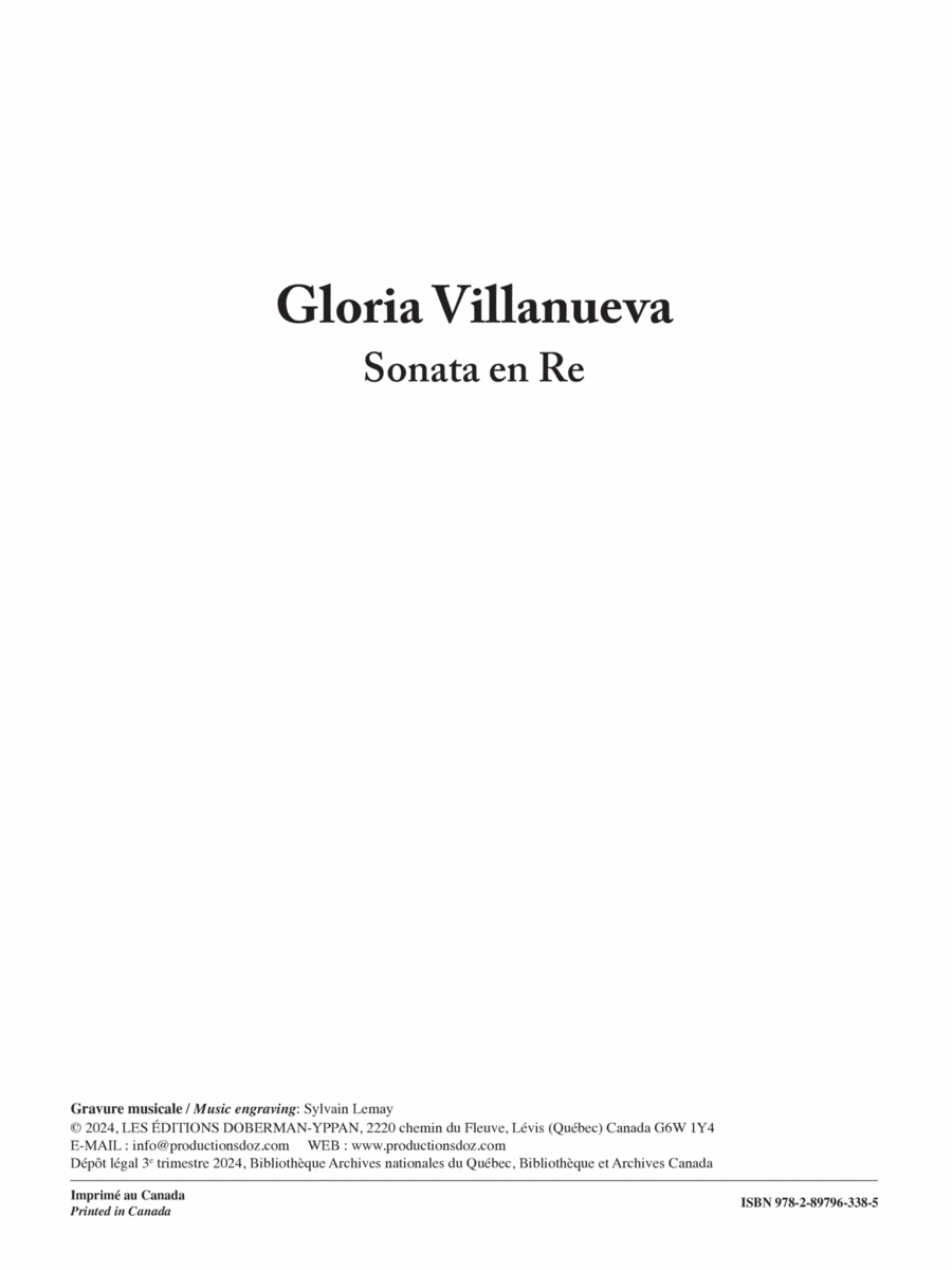Sonata en Re Classical Guitar scores gallery preview page 1