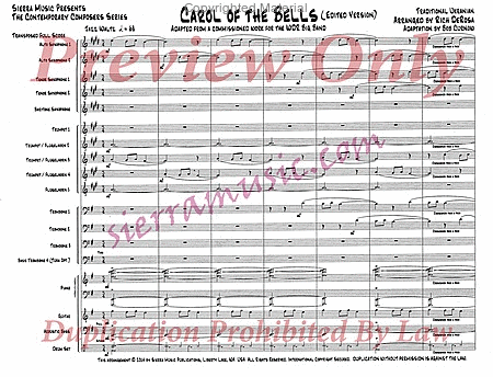 Carol of the Bells (edited) image number null