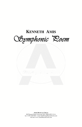 Symphonic Poem - CONDUCTOR'S SCORE ONLY