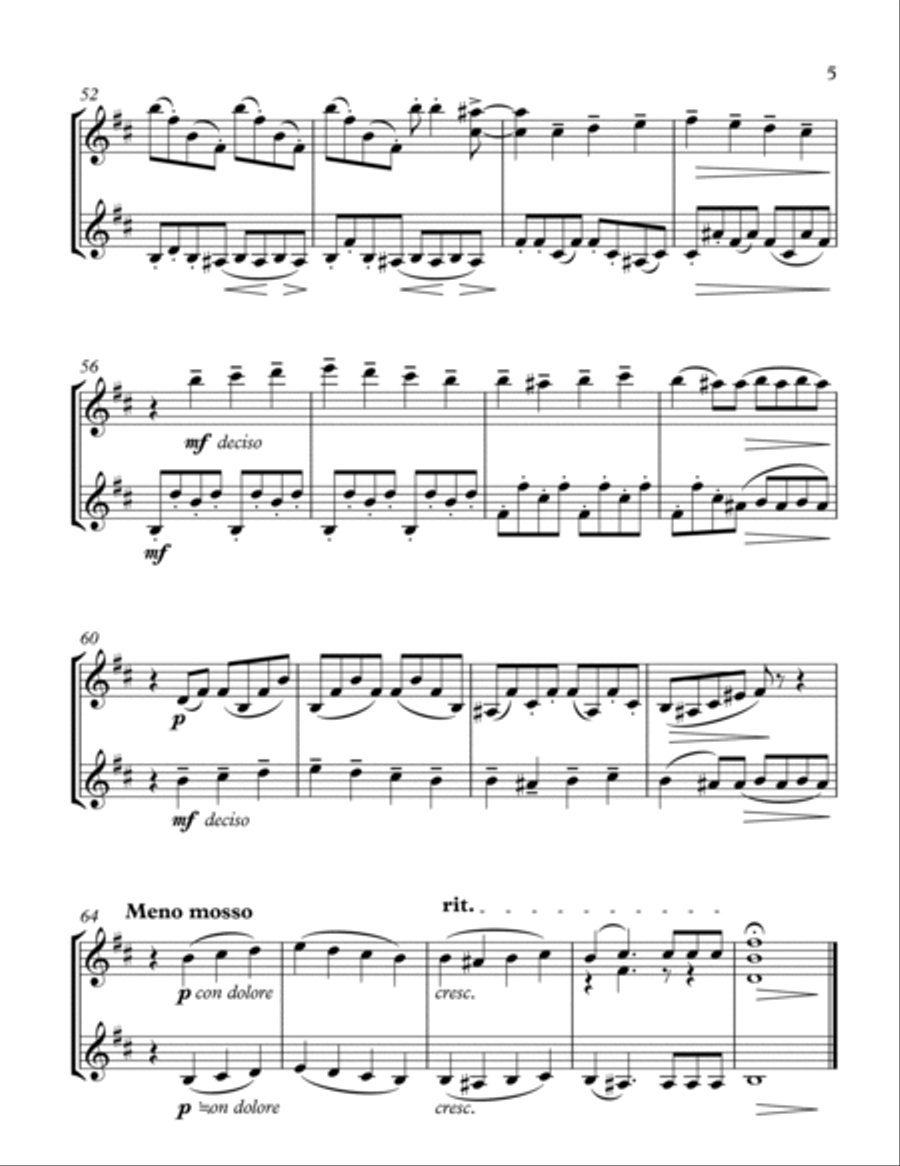 Paint It, Black String Duet scores gallery preview page 5