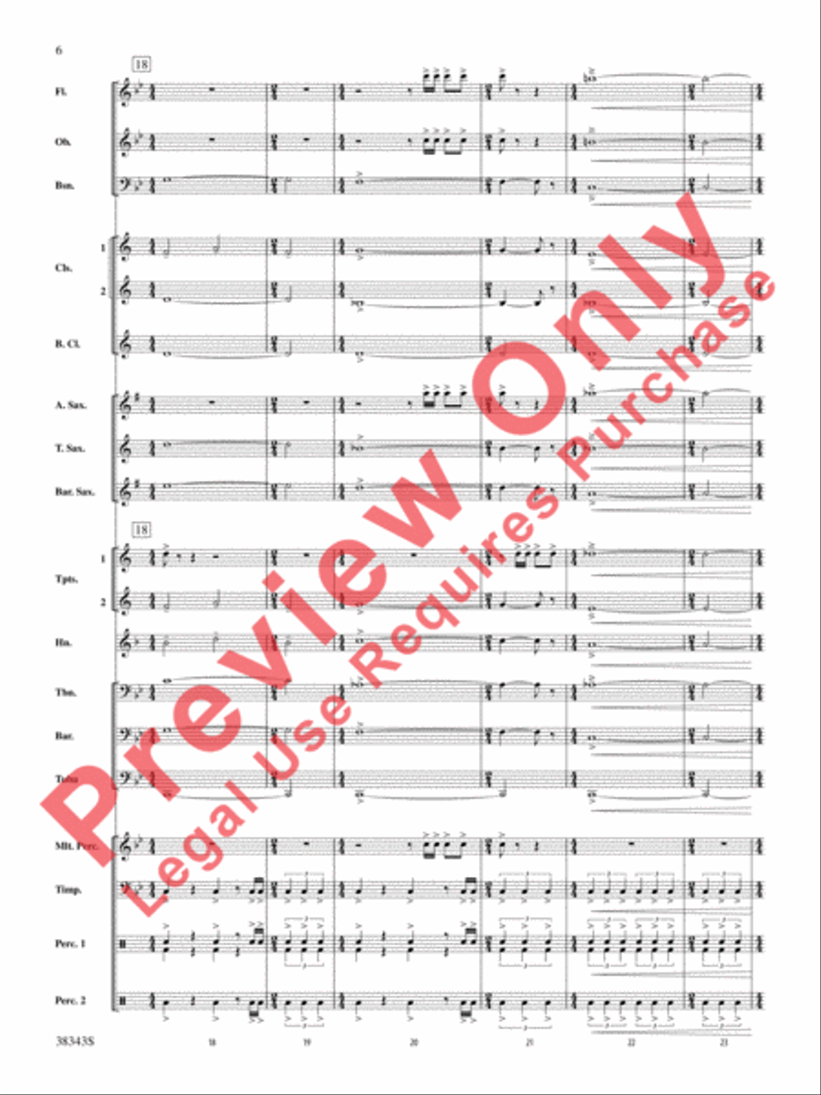 Harry Potter and the Deathly Hallows, Part 2, Selections from Concert Band scores gallery preview page 7