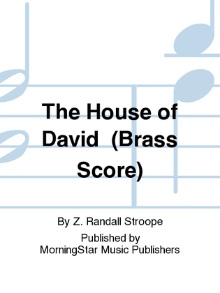 Book cover for The House of David (Brass Score)
