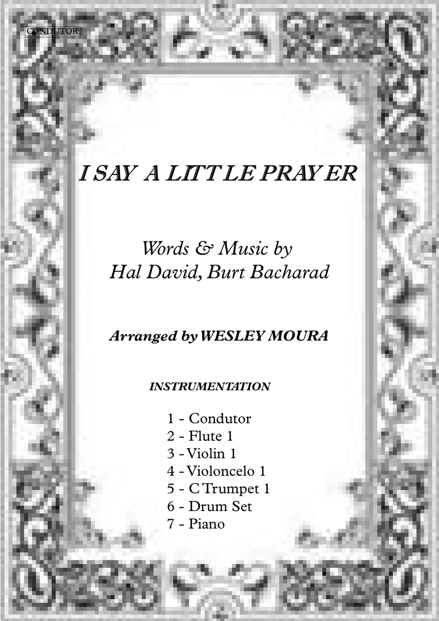 I Say A Little Prayer Small Ensemble scores gallery preview page 1