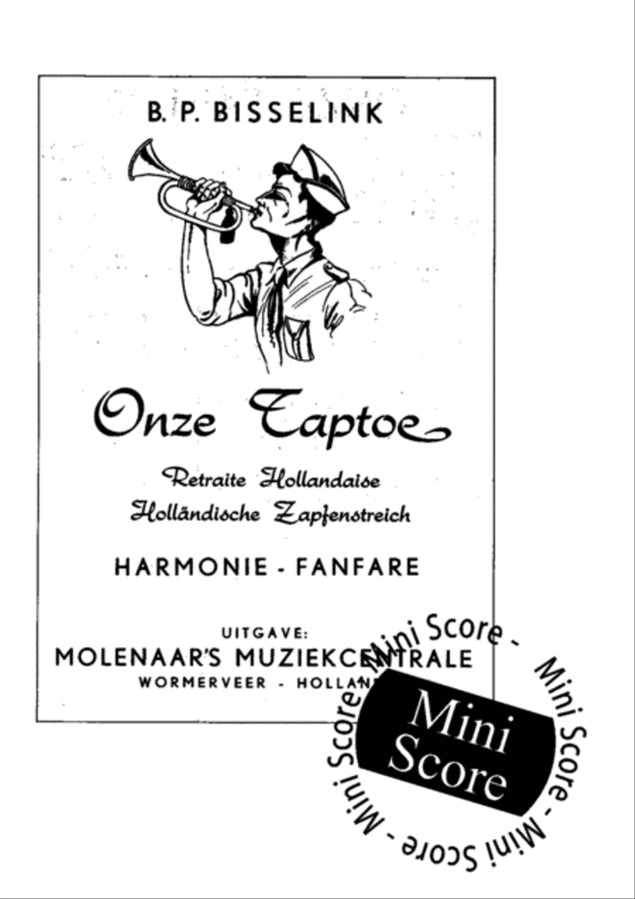 Onze Taptoe Concert Band scores gallery preview page 3