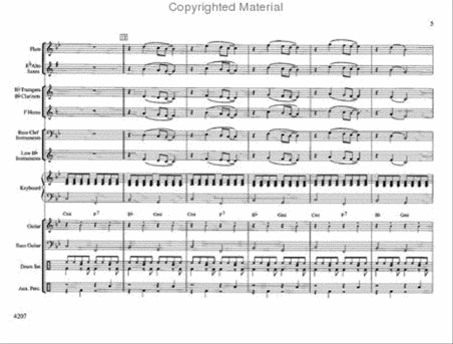 Remember When? Concert Band scores gallery preview page 4