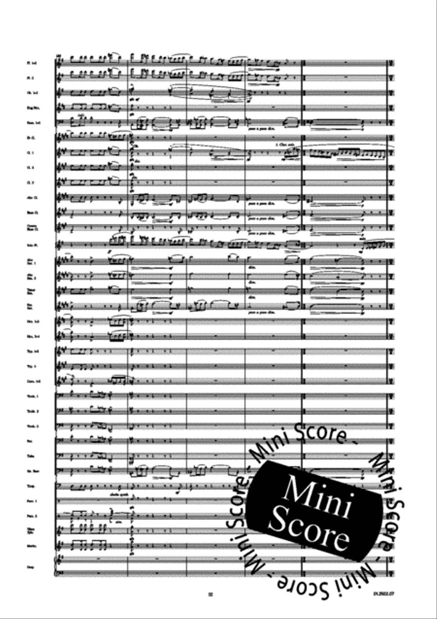 Divertimento for Flute Divertimento for Flute Concert Band scores gallery preview page 26