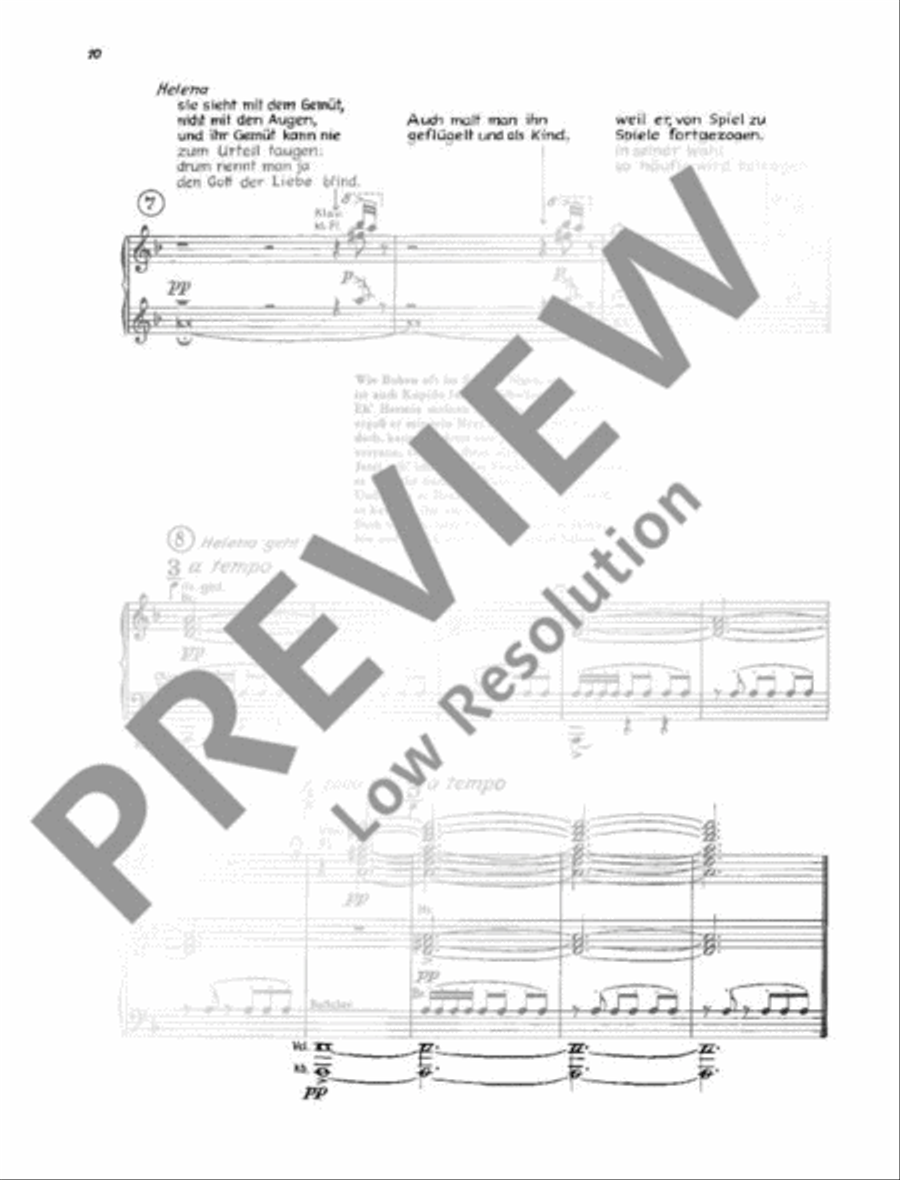 Ein Sommernachtstraum Choir scores gallery preview page 15