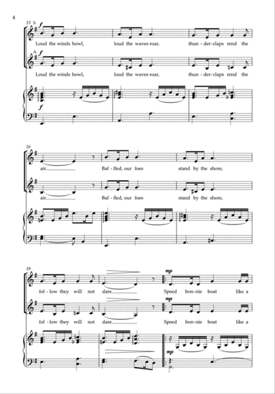 Auld Lang Syne 2-Part scores gallery preview page 2