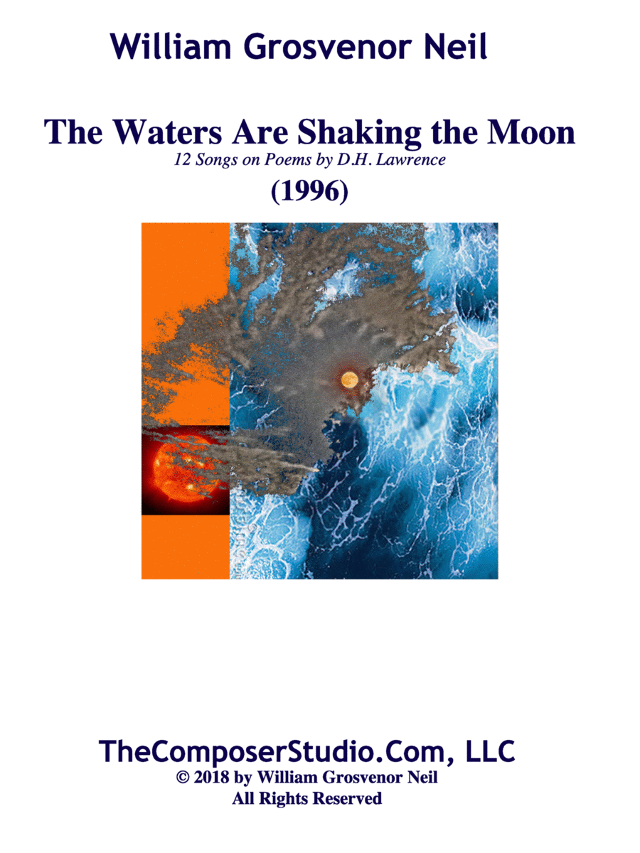 The Waters Are Shaking the Moon Voice Solo scores gallery preview page 1