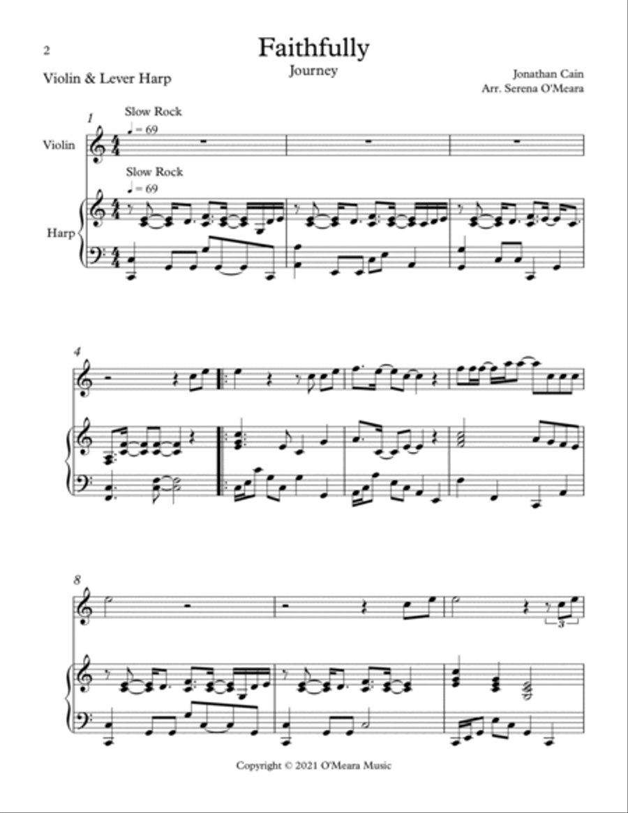 Faithfully String Duet scores gallery preview page 2