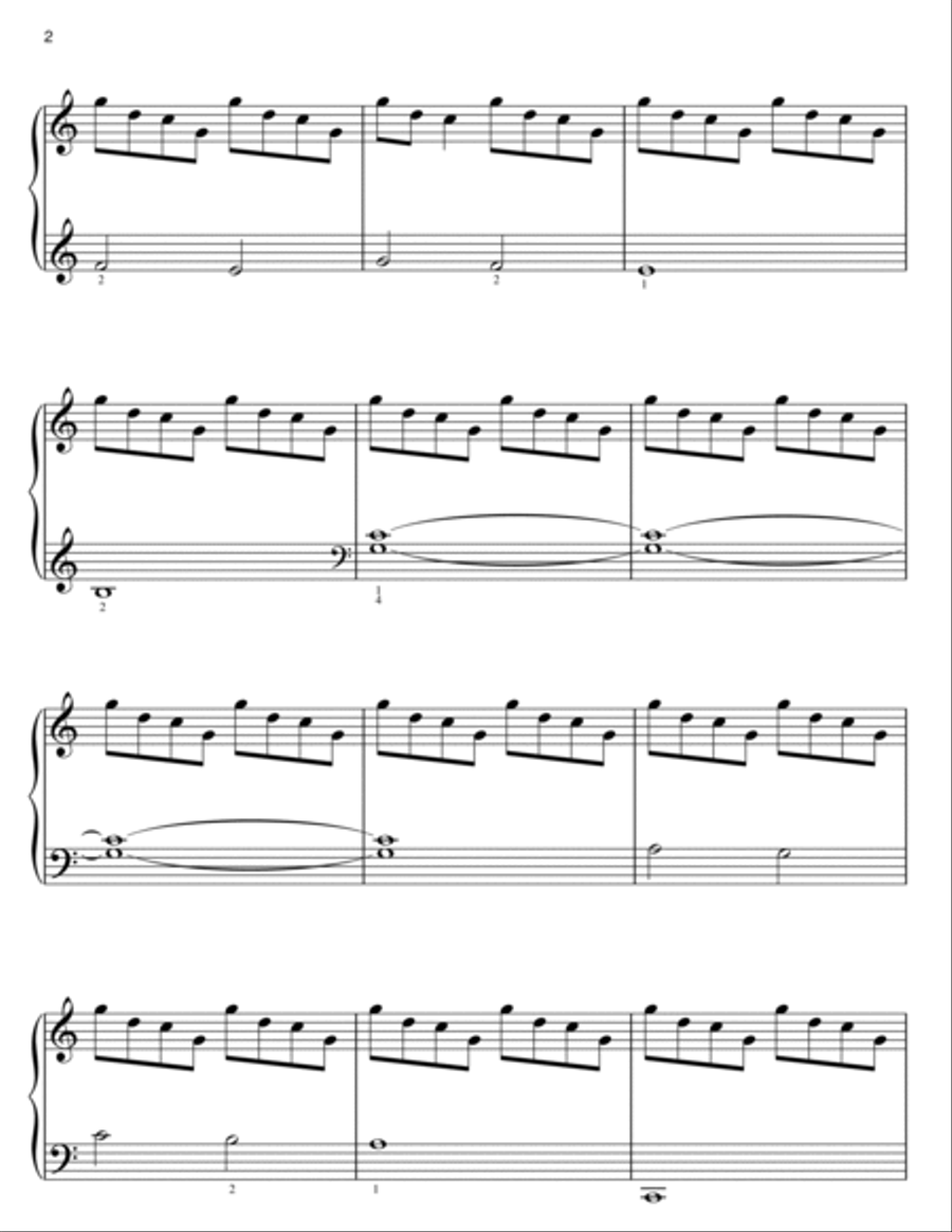 Valencia Valencia Easy Piano scores gallery preview page 2