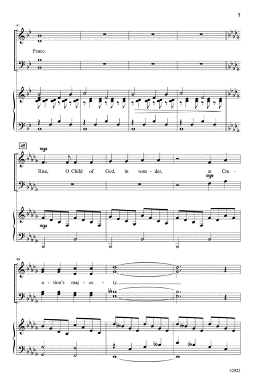And the Stars Will Dance And the Stars Will Dance 4-Part scores gallery preview page 6