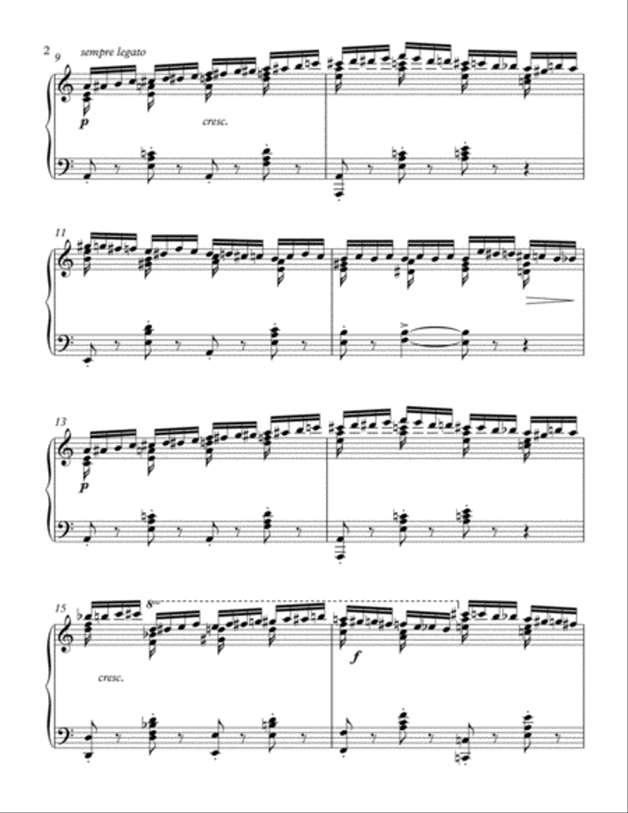 Etude In A Minor Opus 10 N0 2