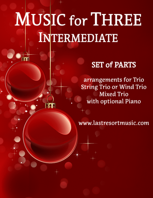 Book cover for Gesù Bambino for String or Piano Trio (or Wind Trio or Mixed Trio)