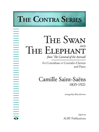 Book cover for The Swan and The Elephant from The Carnival of the Animals