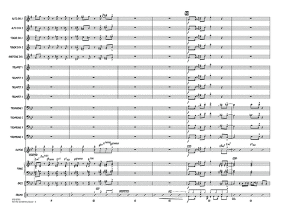 Tell Me Something Good - Conductor Score (Full Score)