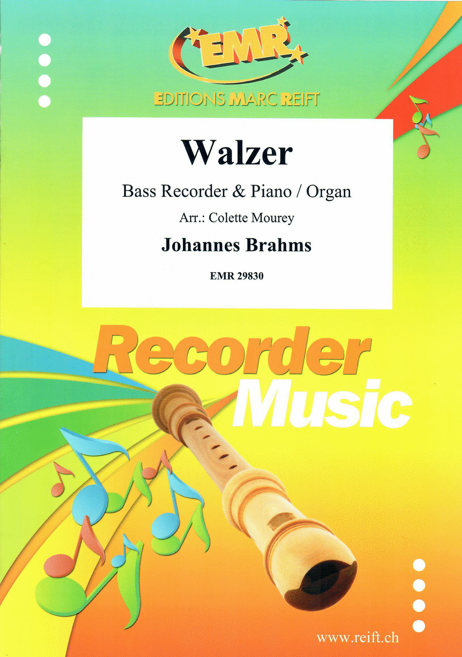 Walzer Bass Recorder scores gallery preview page 1