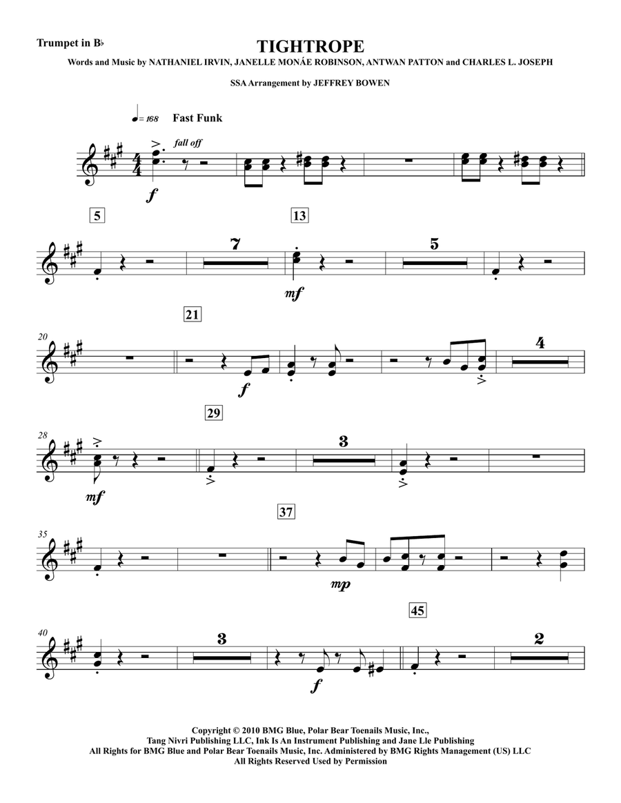 Tightrope Concert Band scores gallery preview page 3