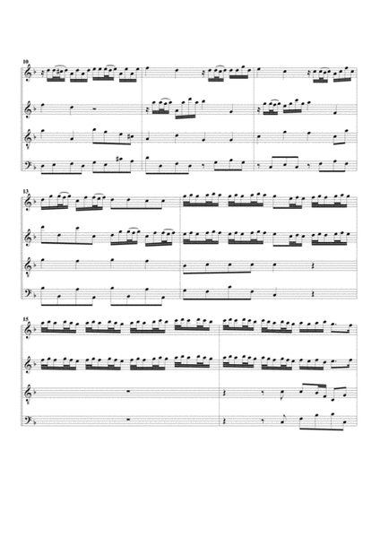 Concerto grosso, Op.6, no.2 (arrangement for 4 recorders)