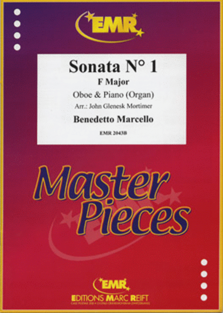 Sonata No. 1 in F Major Organ scores gallery preview page 1