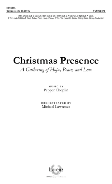 Christmas Presence - Score and Parts plus CD with Printable Parts