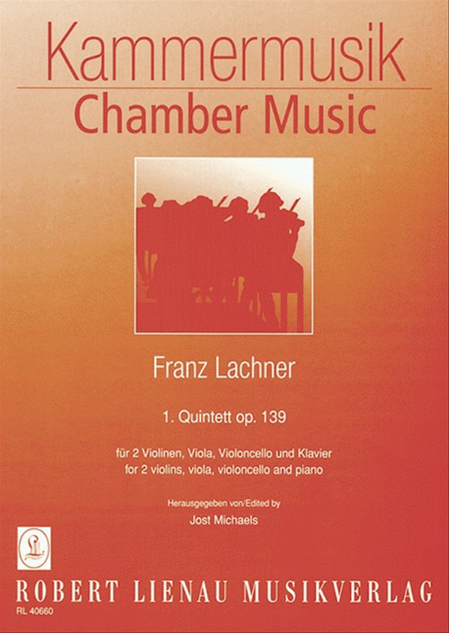 1. Piano Quintet C minor Op. 139 Piano Quintet scores gallery preview page 1