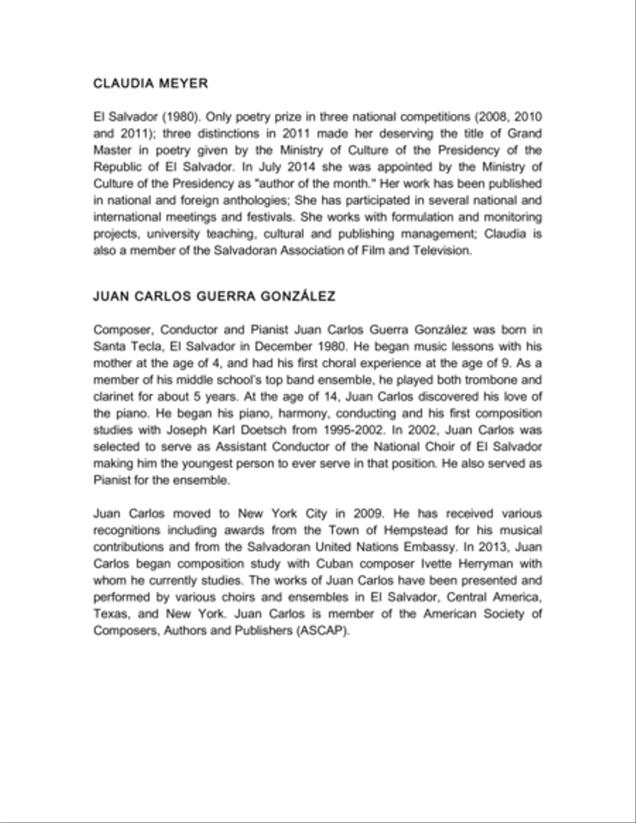 Concebir el laberinto from Estacion del frio Tenor Voice scores gallery preview page 2
