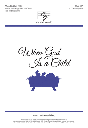 Book cover for When God Is a Child