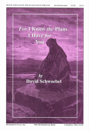 Book cover for For I Know I Have Plans For You