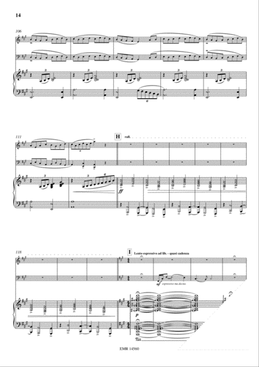 Irish Concertino Piano Trio scores gallery preview page 14