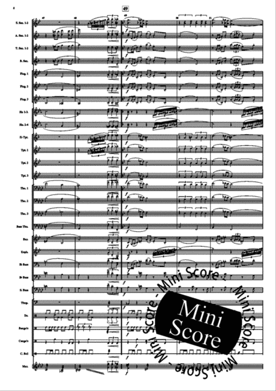 Cugat's Cocktail Big Band scores gallery preview page 32