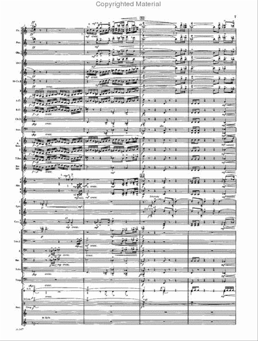 Day of the Shofar Concert Band scores gallery preview page 7