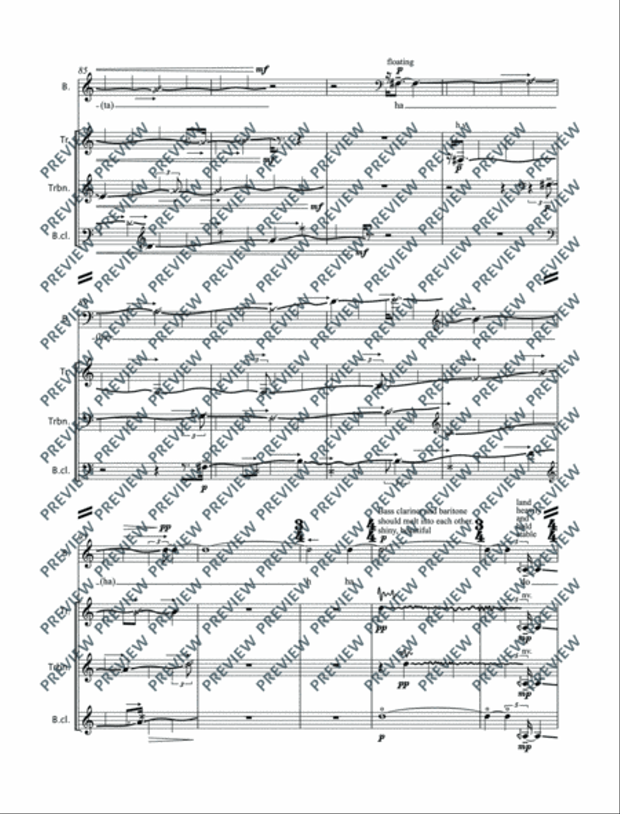 Irrational Irrational Clarinet scores gallery preview page 18