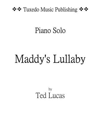 Maddy's Lullaby, for Piano Solo
