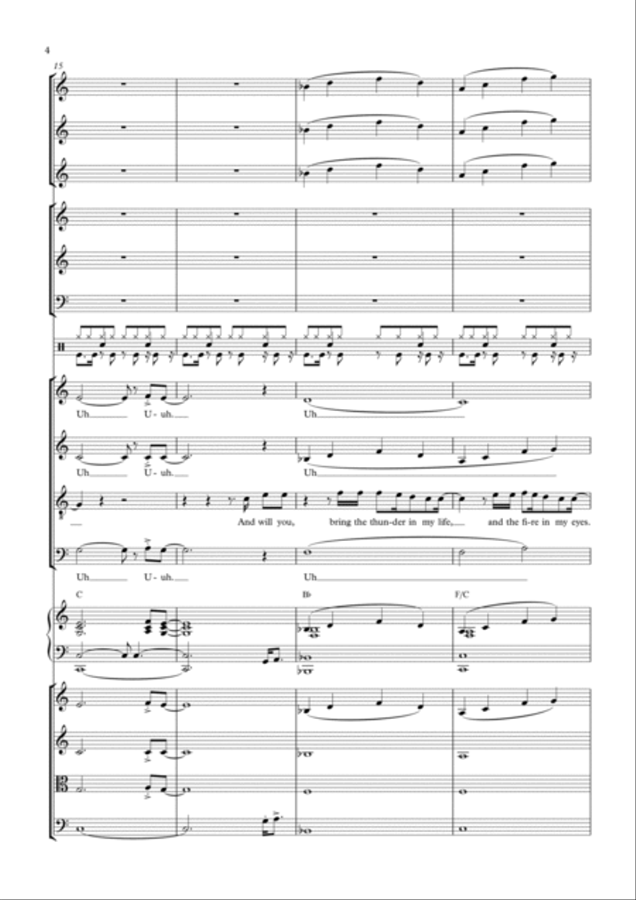 Ich Kenn Nichts Full Orchestra scores gallery preview page 4