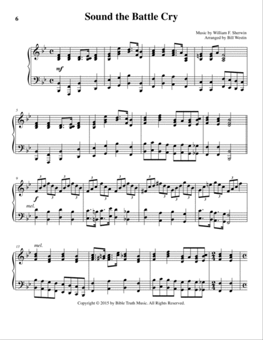 Revival Piano Solos Piano Book Piano Solo scores gallery preview page 6