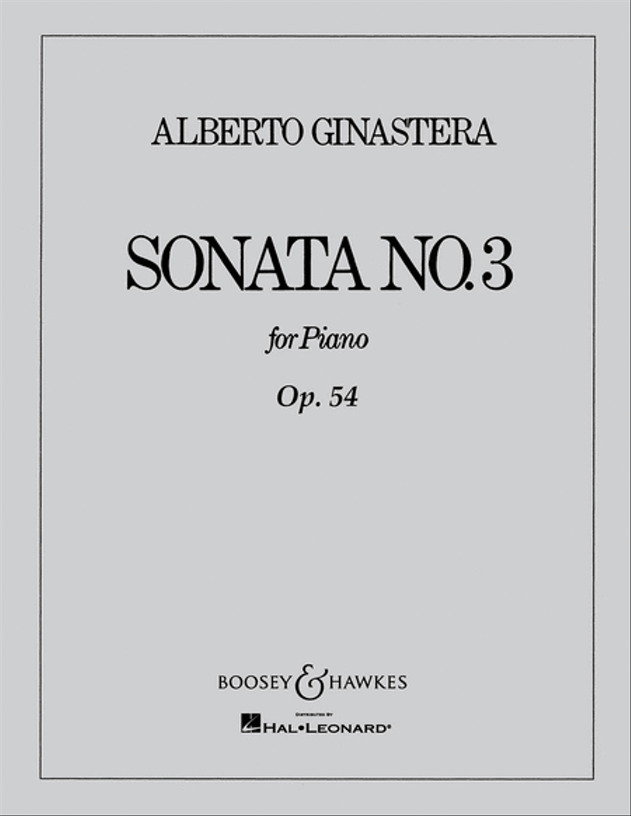 Sonata No. 3, Op. 55 Piano Solo scores gallery preview page 1