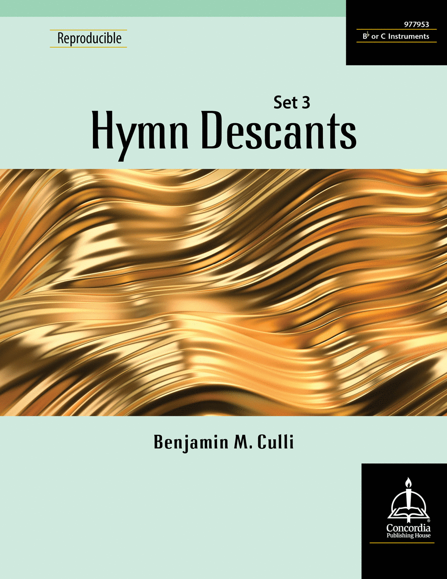 Hymn Descants, Set 3 Hymn Descants, Set 3 C Instrument scores gallery preview page 1