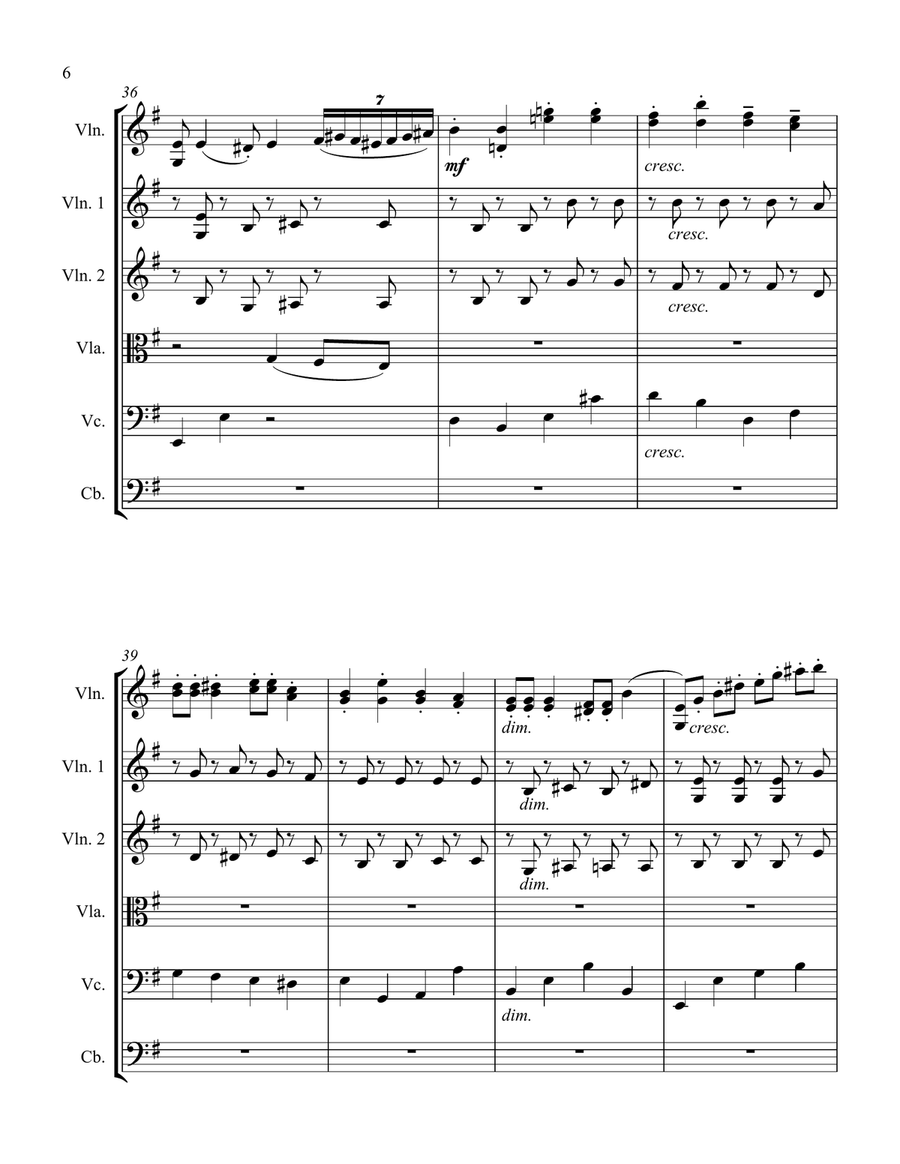 Hejre Kati Hejre Kati String Orchestra scores gallery preview page 6