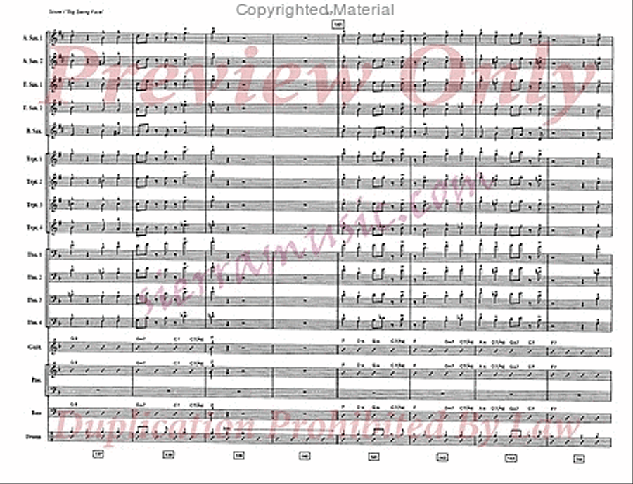 Big Swing Face Jazz Ensemble scores gallery preview page 18