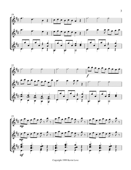 Three Entertainments (Flute, Violin and Guitar) - Fiesta - Score and Parts image number null