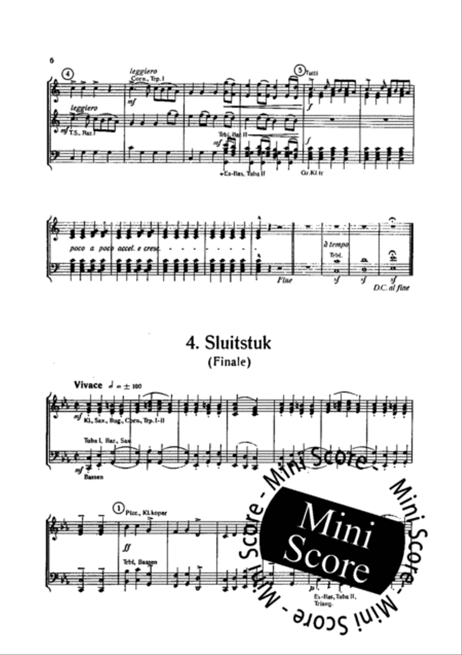Serenata Semplice Concert Band scores gallery preview page 8