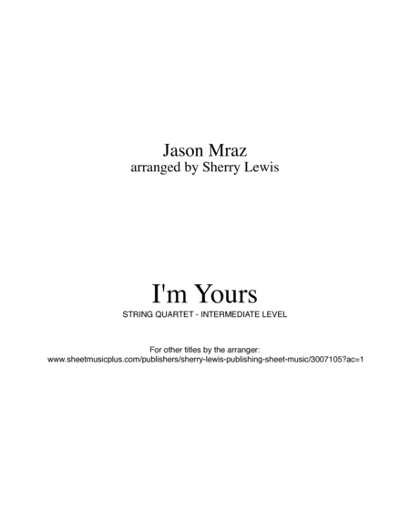 I'm Yours image number null